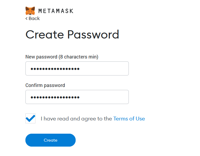  Setup a Metamask Wallet