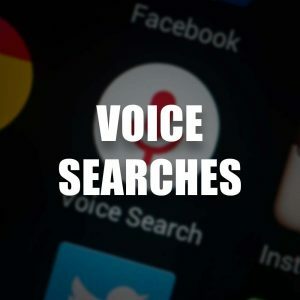 There will be a growing volume of voice searches