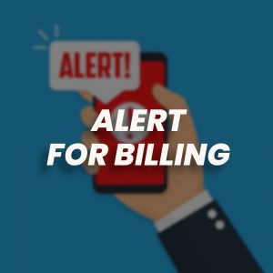 Set up an alert for billing