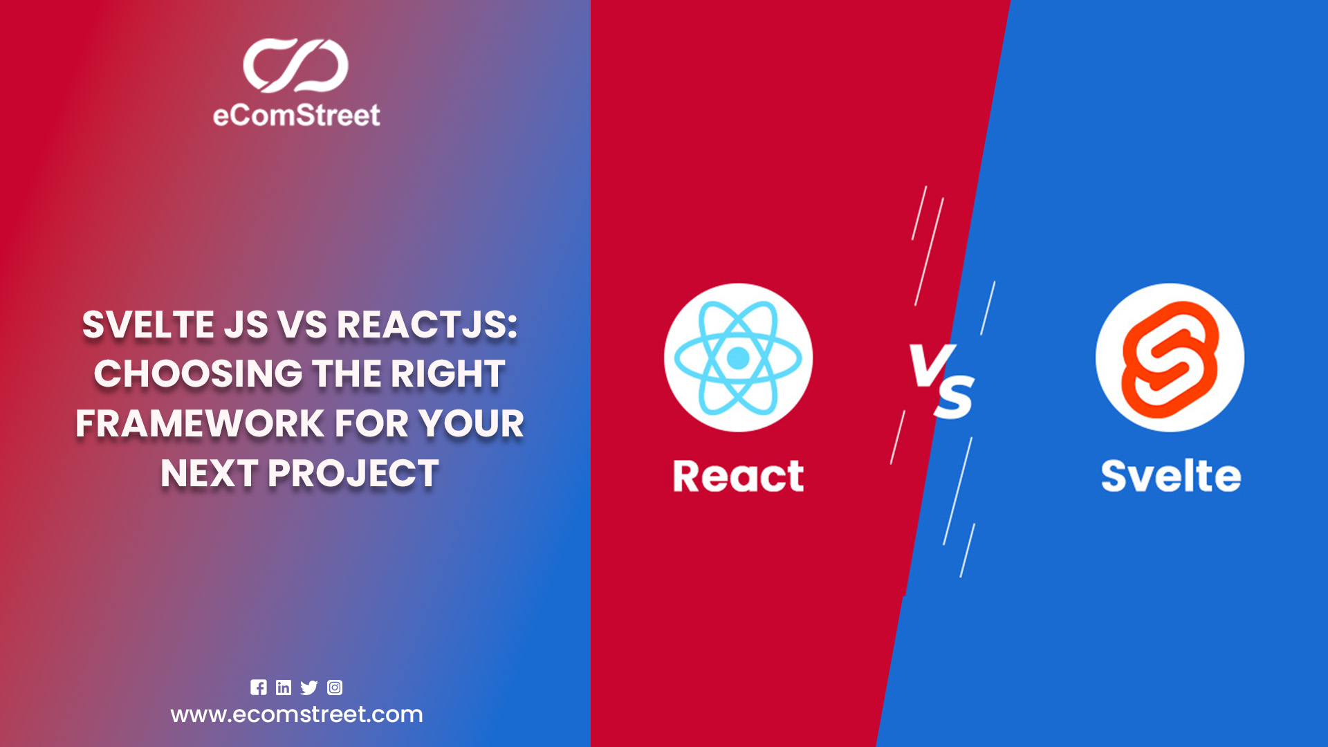 Svelte js vs React js Choosing the Right Framework for Your Next Project