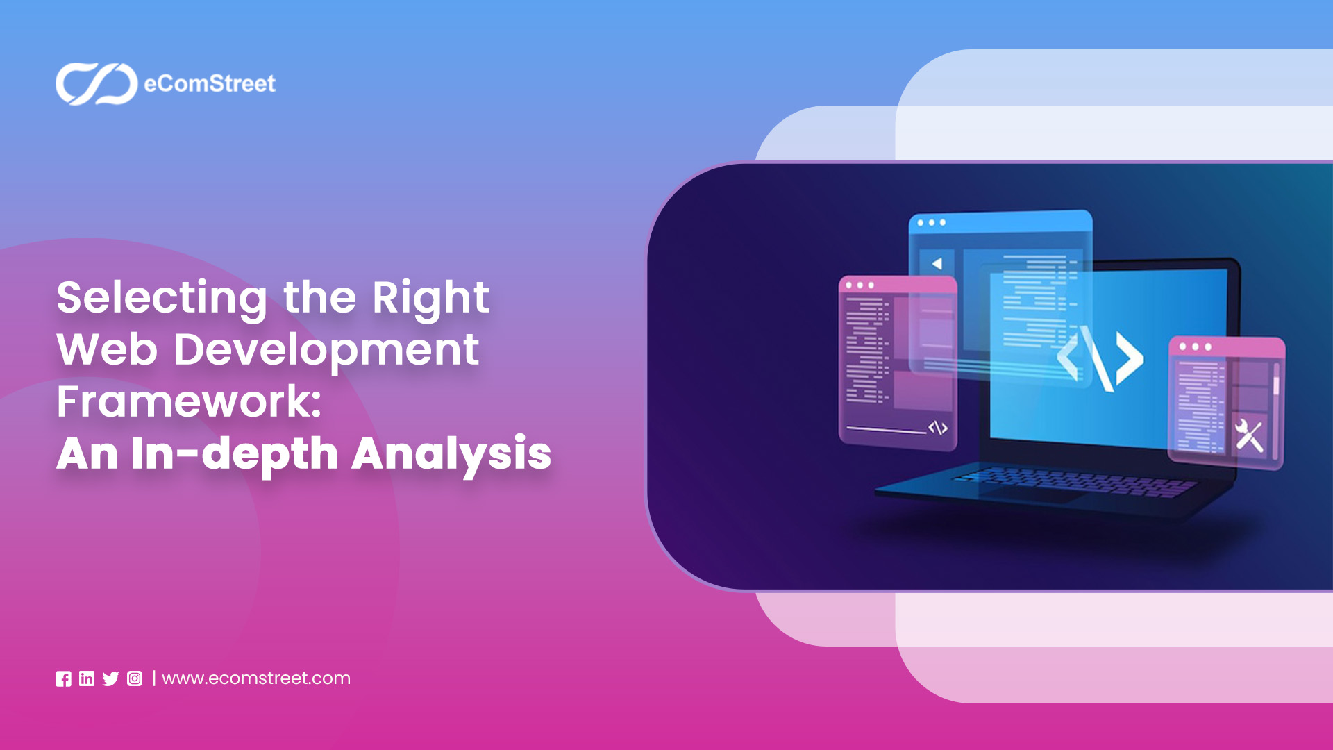 Selecting the Right Web Development Framework An In-depth Analysis