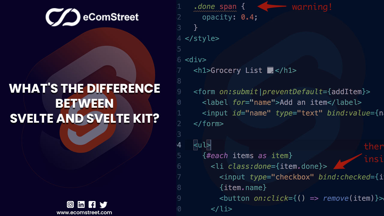 Svelte vs Svelte Kit